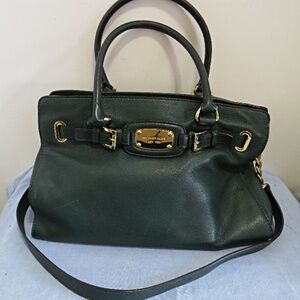 Large Michael Kors Hamilton Leather Bag